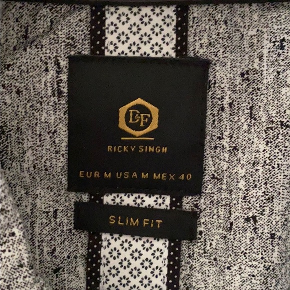 Ricky Singh Slim Fit Button Up - Picture 3 of 3